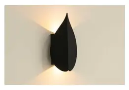 2 x Bladvorm LED Wandlamp – 6W – 3500K Neutraal Wit – SW-239 – kavel bij Desvo Veilingen, Be