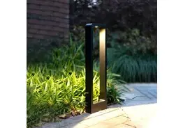 4 x Tuinlamp – 60 cm – 7W LED – 3000K Warm Wit – IP54 – Zwart – SLA-01 – kavel bij Desvo Veilingen, Be
