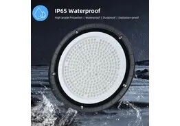10 x LED Highbay UFO – 180W – 6500K Koud Wit – IP65 – AGREE-180 – kavel bij Desvo Veilingen