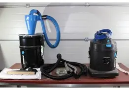 AIRBO NTD570 fijnstofzuiger met Voorafscheider HE 60L stalen drum – kavel bij Desvo Veilingen, Ruddervoorde Powertools- Solar - Bouwmac