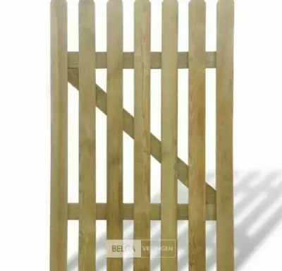 Tuinpoort - afm H100 x B60 cm (16x) – kavel bij Belga Veilingen, Lummen