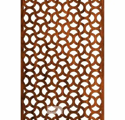 Deco element ellipse, afm 180x90cm cortenstaal – kavel bij Belga Veilingen, Lummen