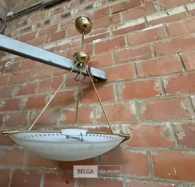 Vintage hanglamp – kavel bij Belga Veilingen, Zonhoven