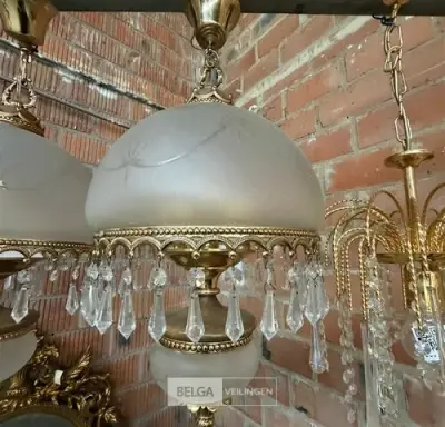 Vintage hanglamp – kavel bij Belga Veilingen, Zonhoven