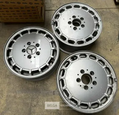 3x Velg Mercedes div soorten – kavel bij Belga Veilingen, Zonhoven
