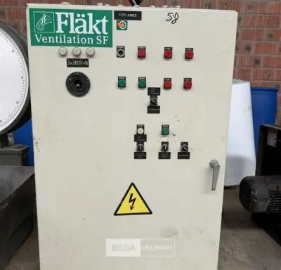 Industriële bedieningskast Fläkt Ventilation SF – kavel bij Belga Veilingen, Zonhoven