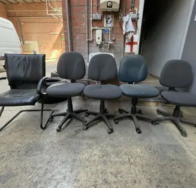 5x Div bureaustoelen – kavel bij Belga Veilingen, Zonhoven