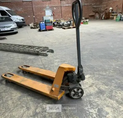 Transpallet – kavel bij Belga Veilingen, Zonhoven