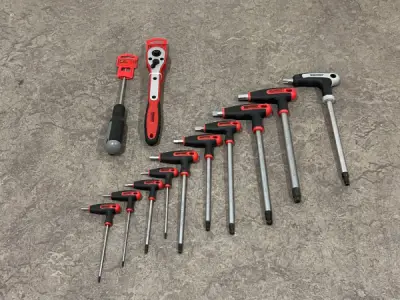 Tengtools handgereedschap set 12-delig – kavel bij XL Auctions