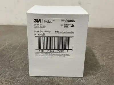 2x Roloc schuurschijf ø75mm P80 50-pack – kavel bij XL Auctions