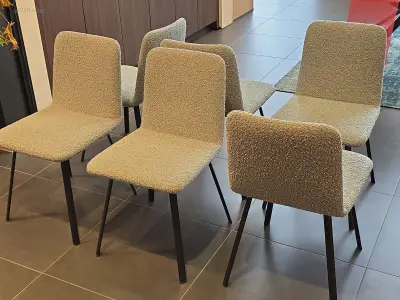 (6x) Eetkamerstoelen – kavel bij Auctim, Waterloo