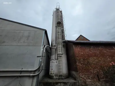 (2x) Opslagsilo's voor mout Spiromatic PS – kavel bij Auctim, Fexhe Le Haut Clocher