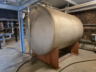Inox opslagtank – kavel bij Auctim, Fexhe Le Haut Clocher