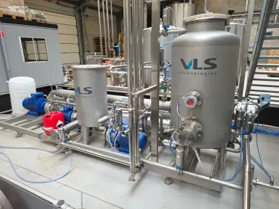 RVS Koude Stabilisatie / Filtratie-en – kavel bij Auctim, Fexhe Le Haut Clocher