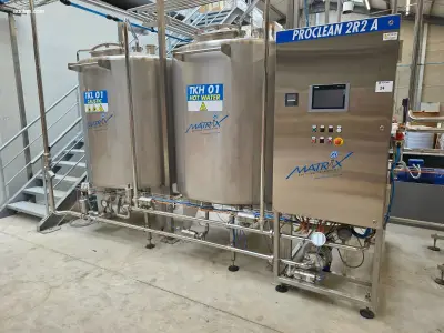 Industriële CIP-Reinigingsinstallatie Matrix – kavel bij Auctim, Fexhe Le Haut Clocher
