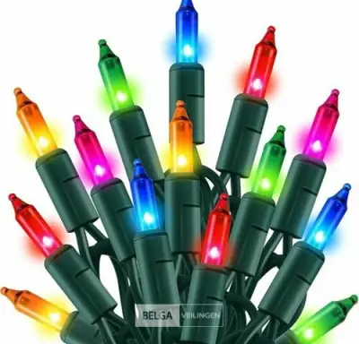 Partij kerstverlichting – kavel bij Belga Veilingen, Balen