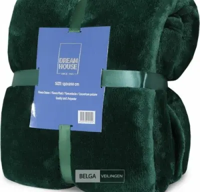 Fleece deken – kavel bij Belga Veilingen, Balen
