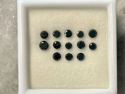 Diamant - 2.00 carat natuurlijke zwarte diamant (gecertificeerd) – kavel bij Onlineveilingmeester