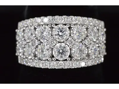 Witgouden pavering met diamanten – kavel bij Onlineveilingmeester