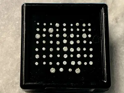 Diamant - 1.02 carat natuurlijke diamant briljant geslepen – kavel bij Onlineveilingmeester