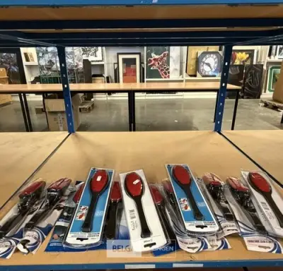 Lot van 13 kledingborstels – kavel bij Belga Veilingen