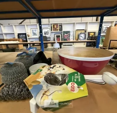 Keukenaccessoires – kavel bij Belga Veilingen