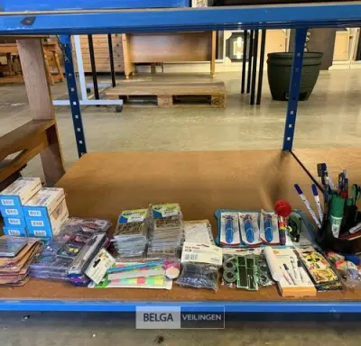 Partij schoolgerief – kavel bij Belga Veilingen