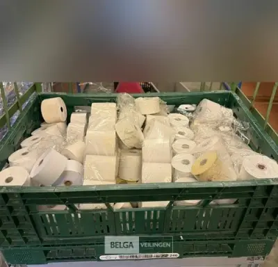 Partij kassarollen – kavel bij Belga Veilingen