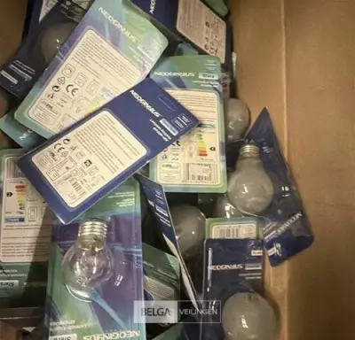 Partij lampen Neoginyus – kavel bij Belga Veilingen