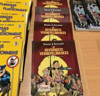 Partij stripboeken – kavel bij Belga Veilingen