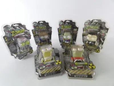 Set van 6 Zombie Infection-verzamelbeeldjes - Goliath – kavel bij De Kringwinkel, Heverlee
