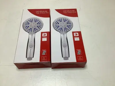 Ca. 60x Handdouche koppen, chroom – kavel bij Onlineveilingmeester, Zutphen