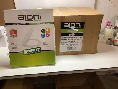 Ca. 24x Wc brillen, soft-close, Aloni, Smart, wit – kavel bij Onlineveilingmeester, Zutphen