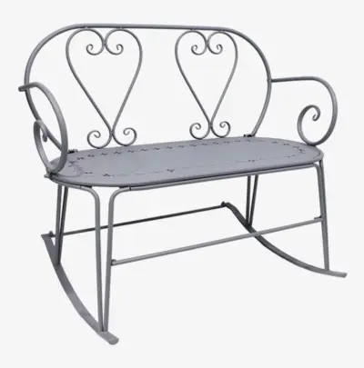 Schommel tuinbank Esschert Design, Belle Epoque MF075, grijs – kavel bij Onlineveilingmeester, Zutphen