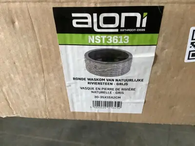 Waskom rond, Aloni, NST3613, grijs – kavel bij Onlineveilingmeester, Zutphen