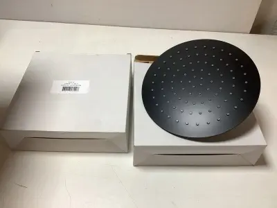 Ca. 13x Kop van een stortdouche, doorsnee 22,5 cm, Savrob, 825071, zwart – kavel bij Onlineveilingmeester, Zutphen