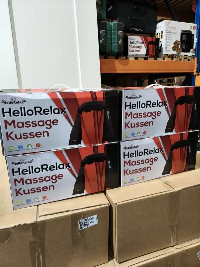 4x Massage kussens + infrarood verwarming – kavel bij Onlineveilingmeester, Zutphen