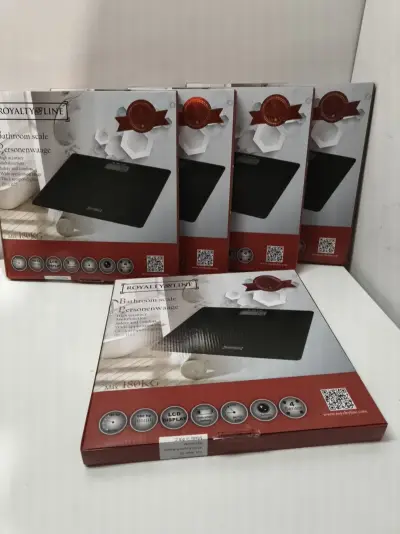 5x Digitale weegschaal, Royalty Line, zwart – kavel bij Onlineveilingmeester, Zutphen
