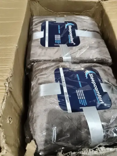 8x Super zachte bank dekentjes, Sleepcomfort – kavel bij Onlineveilingmeester, Zutphen