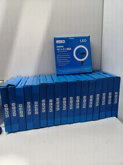 Ca. 18x Led selfie ring lamp – kavel bij Onlineveilingmeester, Zutphen