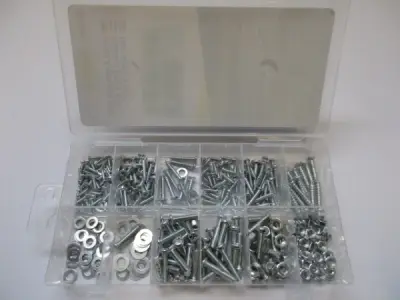 Assortiment Bout en Moer 347-delig – kavel bij XL Auctions