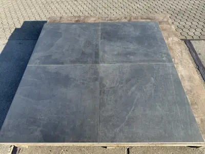 51,2 M2 Keramische Tegel Slate 80x80x2 Cm – kavel bij XL Auctions