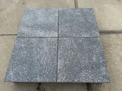 55,80 M2 Keramische Tegel Flower Decor 60x60x4 Cm – kavel bij XL Auctions