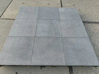 73,44 M2 Gecoate Tegel Naturelook Grey 60x60x3 Cm – kavel bij XL Auctions