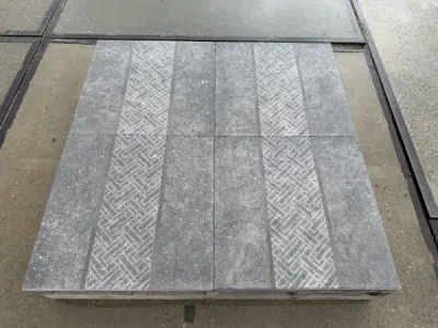 31,68 M2 Gecoate Tegel Decor 60x60x3 Cm – kavel bij XL Auctions