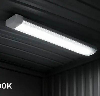 30 x LED-Batten met Lens – 120W – 120cm – 6500K Koud Wit – TETRA-LENS – kavel bij Belga Veilingen