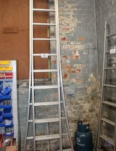 aluminium ladder – kavel bij Appelboom