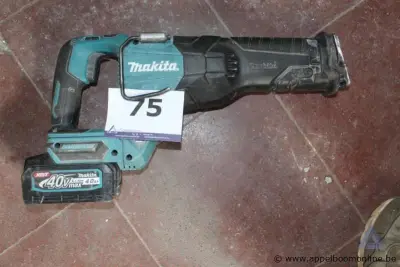 Accu reciprozaag MAKITA XGT, 40 V, inclusief 40Vmax 4.0Ah accu. Werking niet gekend – kavel bij Appelboom