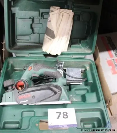 Schaafmachine, BOSCH PHO 3100, inclusief koffer, handleiding. Werking niet gekend – kavel bij Appelboom