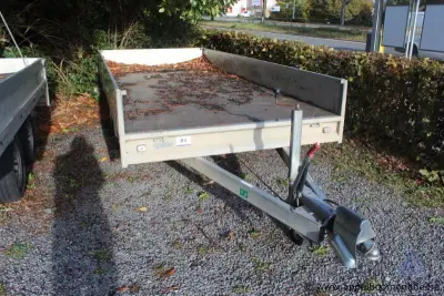 Aanhangwagen ANSSEMS, XLJ1A040703013078, dubbelas, mtm 3000kg, open laadbak, zonder documenten – kavel bij Appelboom